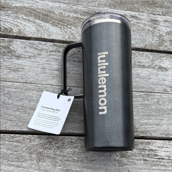 lululemon athletica Accessories - Lululemon Insulated Mug 20oz Iridescent black NWT